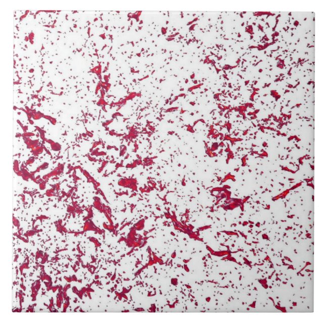 Carreau Carrelage en céramique - Peinture à poinçonnage2 (Devant)