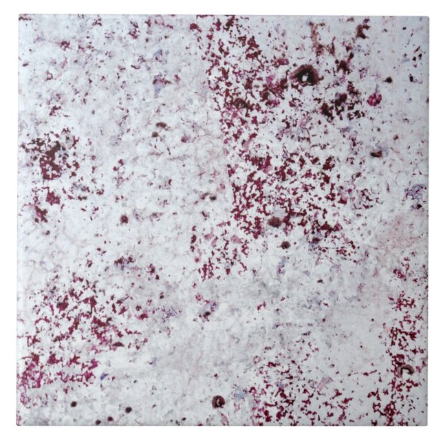 Carreau Carrelage en céramique - Peinture endommagée affec (Devant)