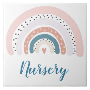 Carreau Carrelage en céramique - Pépinière Pois Rainbow mo