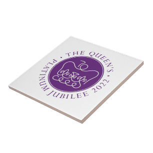 Carreau Carrelage en céramique Queen's Platinum Jubilee