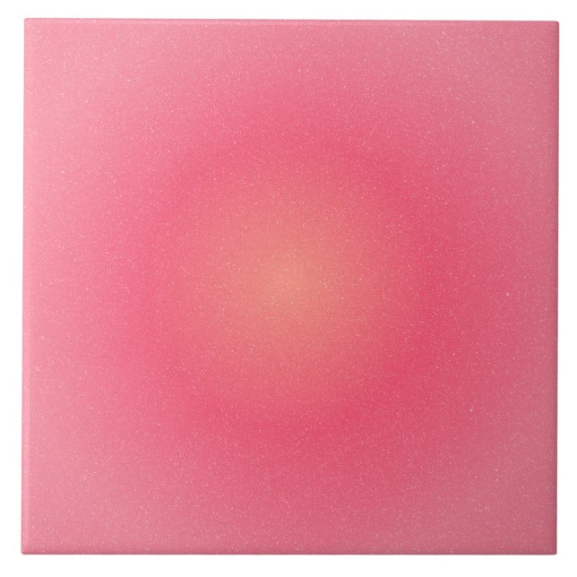 Carreau Carrelage en céramique rose brillant (Devant)