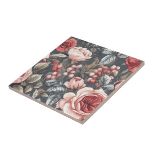 Carreau Carrelage En Céramique Rose Classique Pour Un Inté