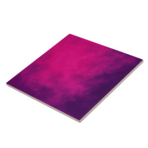 Carreau Carrelage en céramique rose néon - Personnalisable