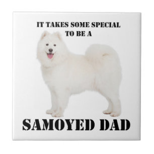 Carreau Carrelage en céramique Samoyed Dad