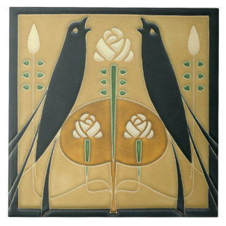 Carreau Carrelage en céramique - Songbird Art Nouveau Flor