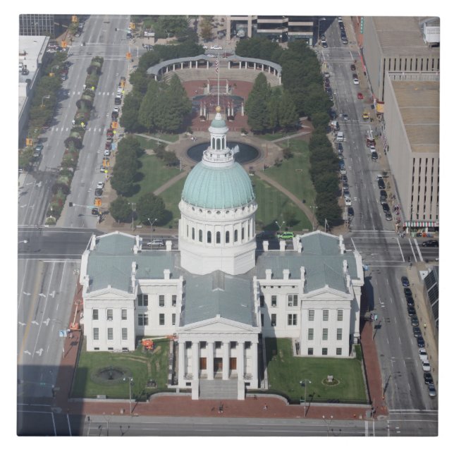Carreau Carrelage en céramique St. Louis Courthouse (Devant)