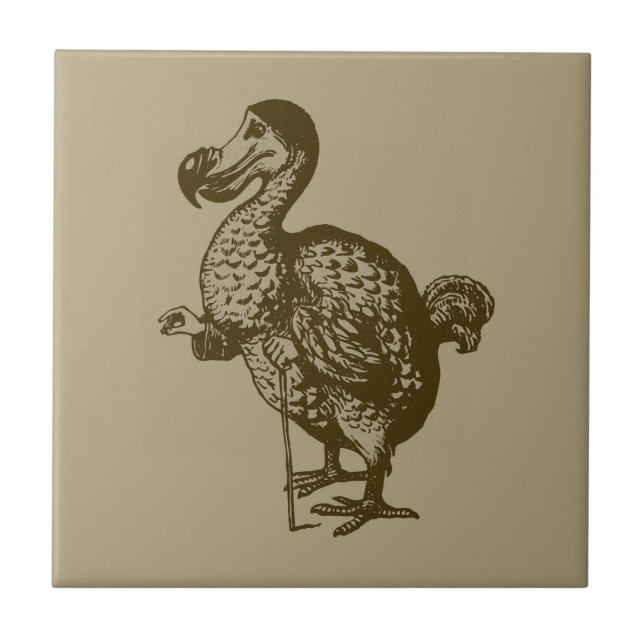Carreau Carrelage en céramique Tenniel's Dodo Small (4,25  (Devant)