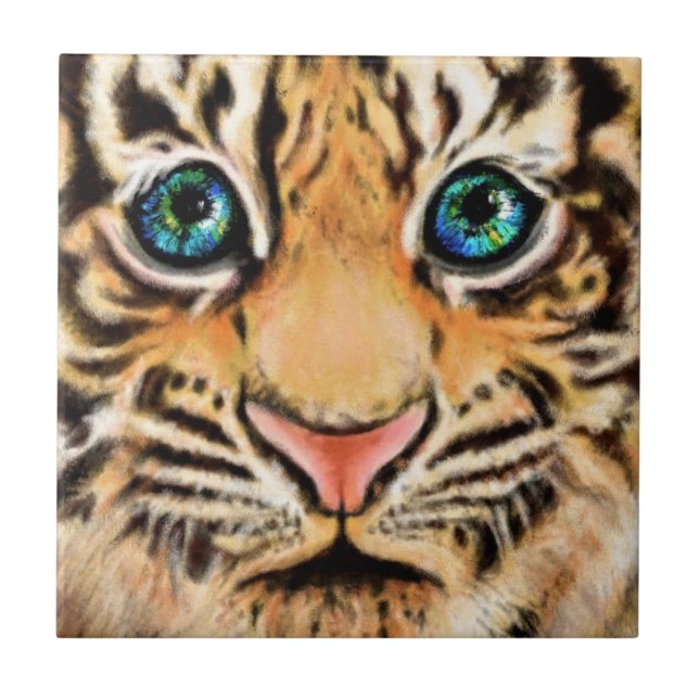 Carreau Carrelage en céramique Tiger (Devant)