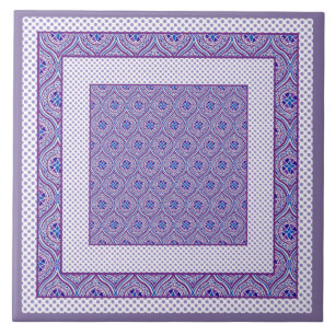 Carreau Carrelage en céramique, Trivet Mauve et Ogues blan