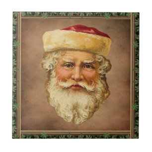 Carreau Carrelage en céramique Vintage Santa Claus