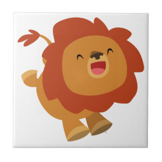 Carreau Carrelage en Lion de dessin mignon