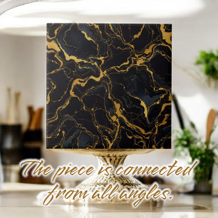 Carreau Carrelage en marbre de luxe de minuit