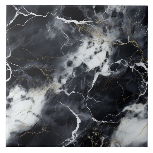 Carreau Carrelage en marbre doré luxueux (Devant)