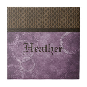 Carreau Carrelage en métal, pourpre