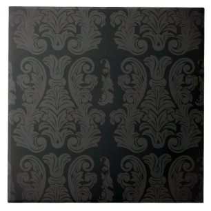 Carreau Carrelage en or noir Damask Classy