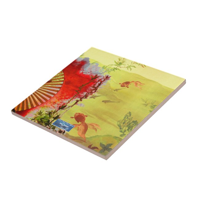 Carreau Carrelage (Golden Pond) RFPMDesigns ©️ 2024 (Côté)