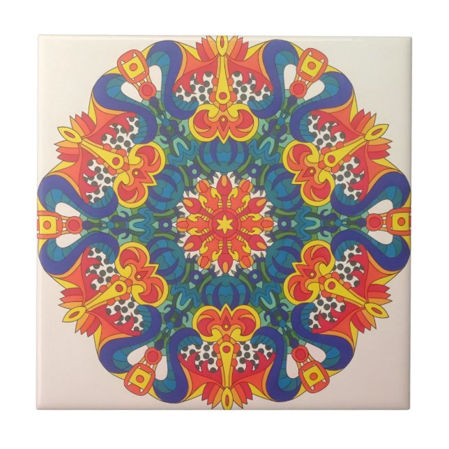 Carreau carrelage grec classique (Devant)