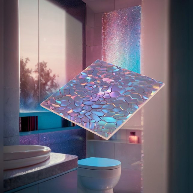 Carreau Carrelage Holographique en céramique (Créateur téléchargé)