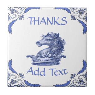 Carreau Carrelage HORSE, Néerlandais, Personnaliser Carrel