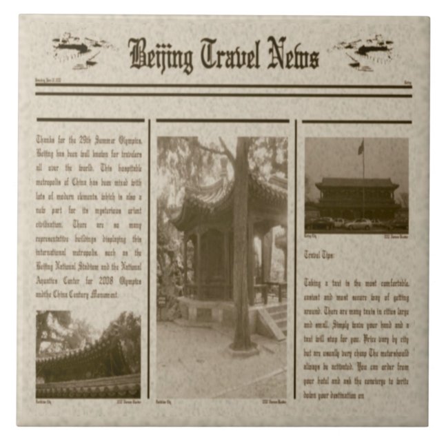 Carreau Carrelage journal (Devant)