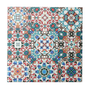 Carreau Carrelage marocain, mosaïque, art coloré