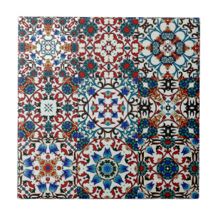 Carreau Carrelage marocain, mosaïque, art coloré