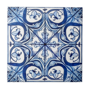 Carreau Carrelage méditerranéen, Portugais, Azulejo, Majol