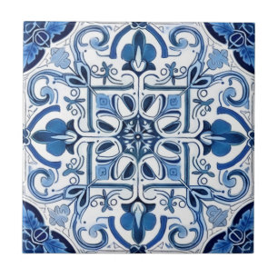 Carreau Carrelage méditerranéen, Portugais, Azulejo, Majol