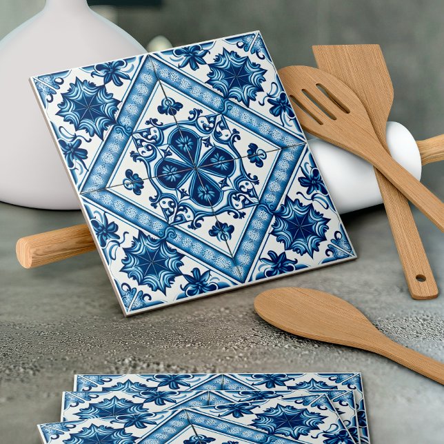 Carreau Carrelage méditerranéen, Portugais, Azulejo, Majol (Créateur téléchargé)