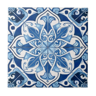 Carreau Carrelage méditerranéen, Portugais, Azulejo, Majol