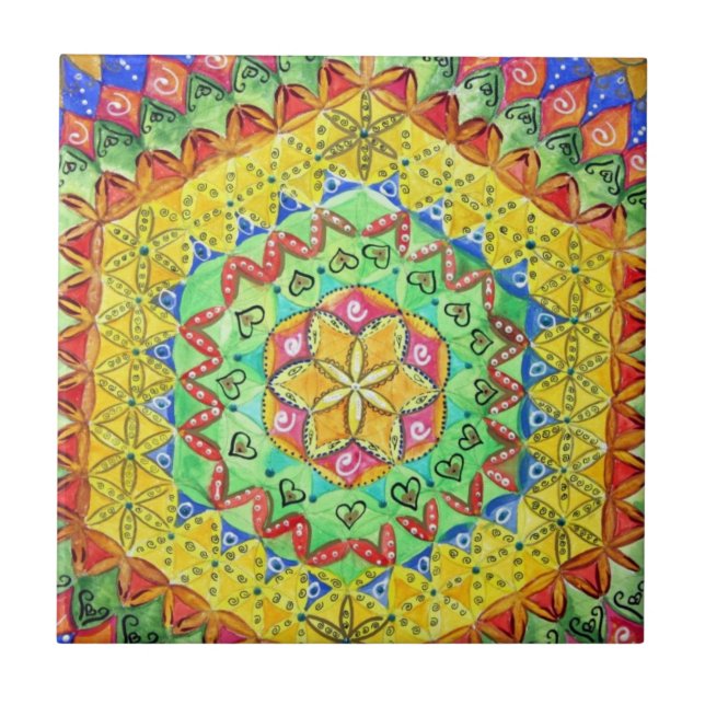 Carreau Carrelage mosaïque (Devant)