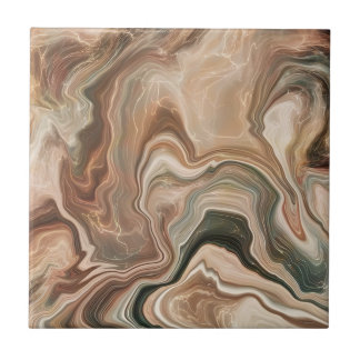 Carreau Carrelage noir et or