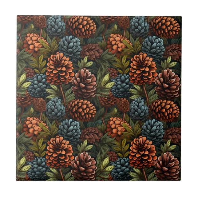 Carreau Carrelage Pinecones (Devant)