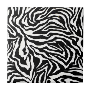 Carreau carrelage poster de animal motif floral délicat