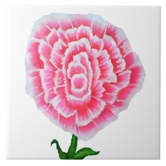 Carreau Carrelage rose rose (Devant)