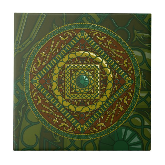 Carreau Carrelage Taurus Mandala (Devant)