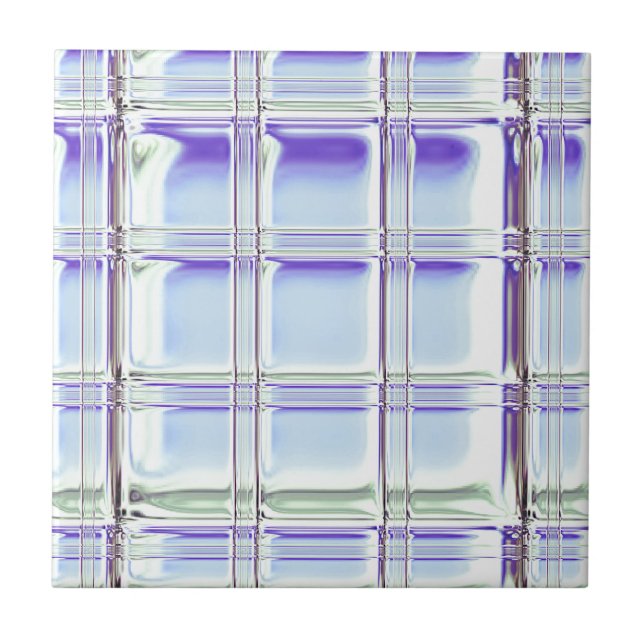 Carreau Carrelage unique en céramique colorée (Devant)