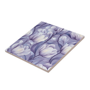 Carreau Carrelage vintage Tulip En Céramique Pour Plancher