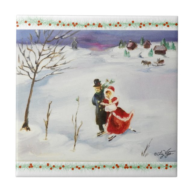 Carreau Carrelage Winter Wonderland (Devant)