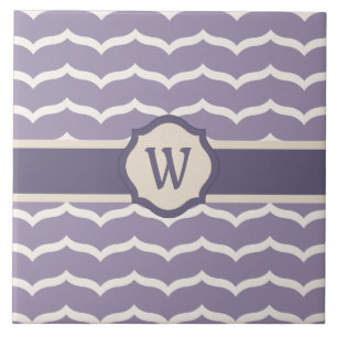 Carreau Carrelage Zigzag fleuri