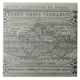Carreau Carte du monde