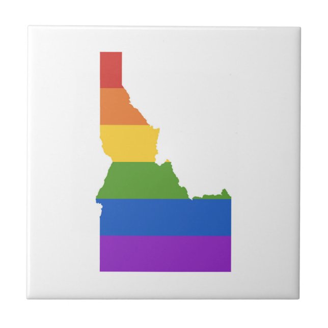 Carreau Carte gay des États-Unis| État de l'Idaho (Devant)