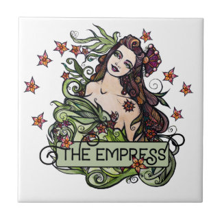 Carreau Carte Tarot Empress