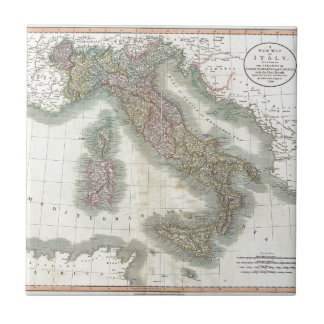 Carreau Carte vintage de l'Italie