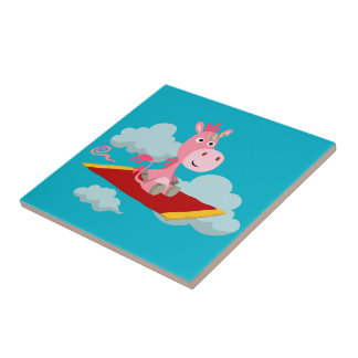 Carreau Cartoon Cartoon Carpet Carrelage de Carrelage de T