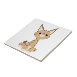 Carreau Cartoon Lynx