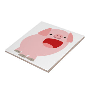 Carreau Cartoon mignon chantant Carrelage de porc
