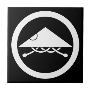 Carreau Casque d'ashigaru en cercle