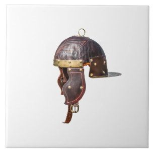 Carreau Casque militaire romain antique