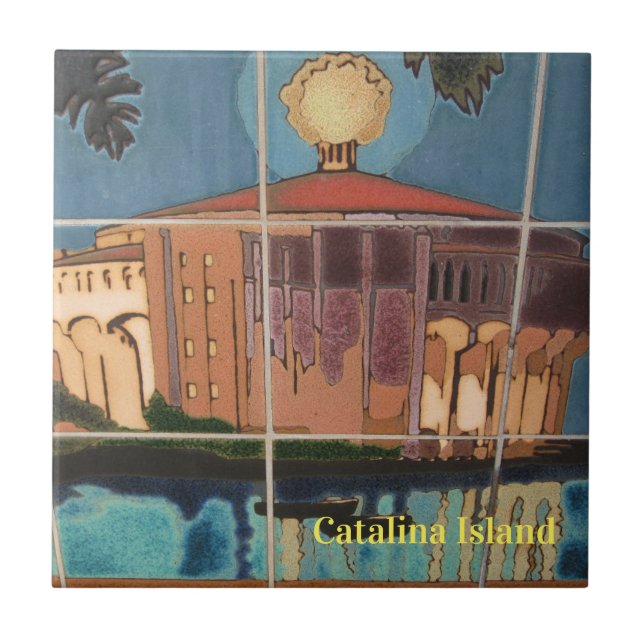 CARREAU CATALINA ISLAND CÉRAMIQUE TILE CASINO NUITS (Devant)